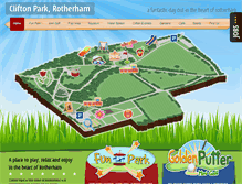 Tablet Screenshot of cliftonparkrotherham.co.uk